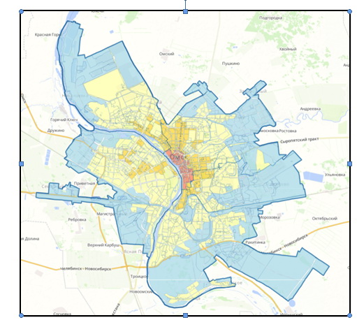 Недвижимость в омске карта