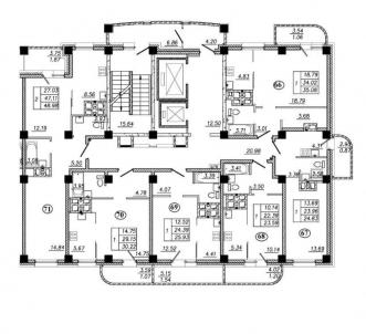 Продажа новостройки Омск. Перелета, 27 с2