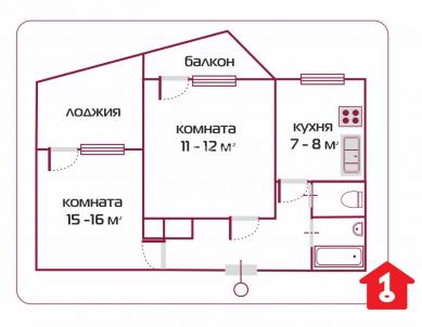 Продажа квартиры Омск. улица Звездова, 130