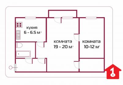 Продажа квартиры Омск. улица Лукашевича, 11А