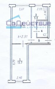 Продажа квартиры Омск. Московка-2, Сибирский проспект, 10/1