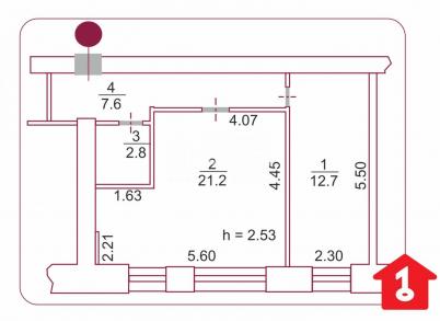 Продажа квартиры Омск. 27-я Северная улица, 1Б