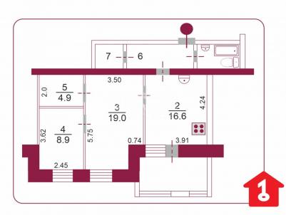 Продажа квартиры Омск. улица Сергея Лазо, 21