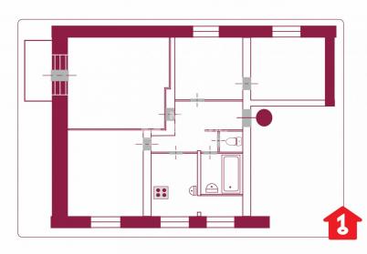 Продажа квартиры Омск. улица Авиагородок, 3