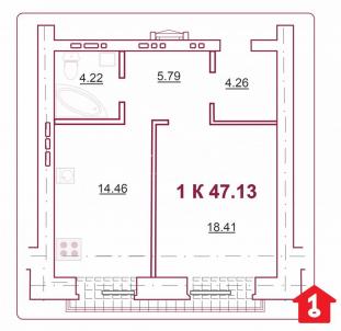 Продажа квартиры Омск. улица Яковлева, 15