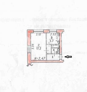 Продажа квартиры Омск. улица Пономаренко, 2