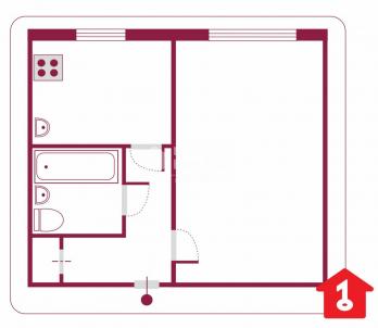 Продажа квартиры Омск. улица Бородина, 4/1