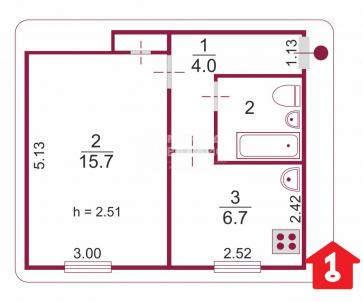 Продажа квартиры Омск. проспект Мира, 157