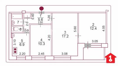 Продажа квартиры Омск. проспект Мира, 90