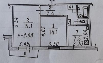 Продажа квартиры Омск. Космический проспект, 97д/2