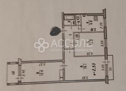 Продажа квартиры Омск. Заозерная, 9