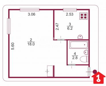 Продажа квартиры Омск. улица Энтузиастов, 65