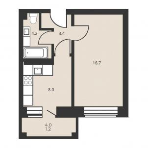 Продажа новостройки Омск. проезд 6-й Амурский, 14