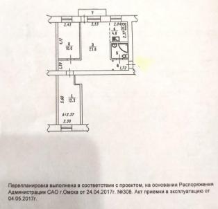 Продажа квартиры Омск. проспект Мира 6