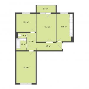 Продажа новостройки Омск.&nbsp;пр-д Амурский 4-й, 9