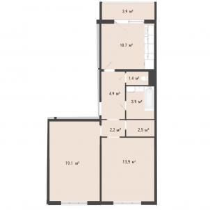 Продажа новостройки Омск.&nbsp;пр-д Амурский 4-й, 9