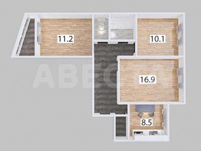 Продажа квартиры Омск. б-р. Архитекторов, 1/2