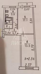 Продажа квартиры Омск. Дианова, 5Б