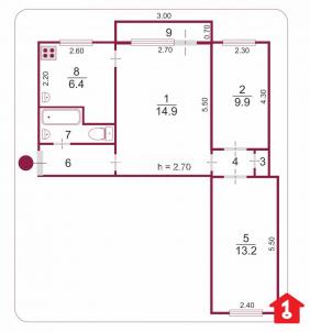 Продажа квартиры Омск. Ленинградская площадь, 1