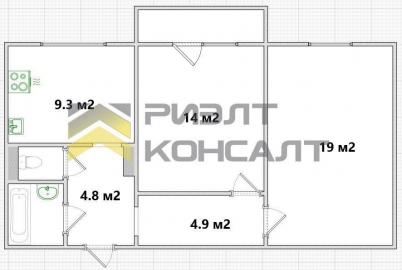 Продажа квартиры Омск. улица Завертяева, 9, к.18