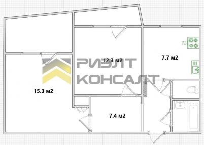 Продажа квартиры Омск. улица Туполева, 1А Продажа квартиры Омск. улица Туполева, 1А