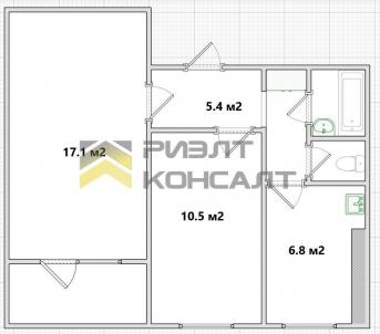 Продажа квартиры Омск. улица Калинина, 13