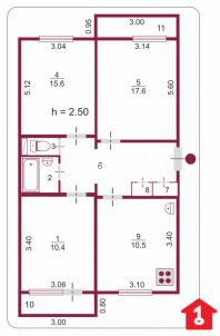 Продажа квартиры Омск. 4-я Заречная улица, 4