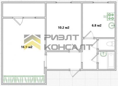 Продажа квартиры Омск. улица Калинина, 10А