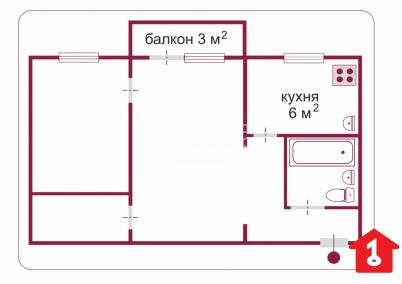 Продажа квартиры Омск. улица Масленникова, 241