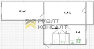 Продажа квартиры Омск. улица Волгоградская, 12Б