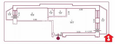 Продажа квартиры Омск. Харьковская улица, 27/1