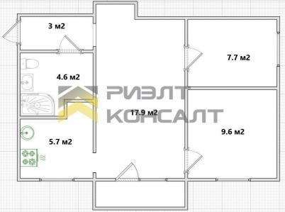 Продажа квартиры Омск. улица Бархатовой, 9