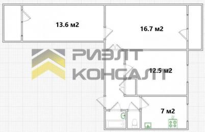 Продажа квартиры Омск. улица Стрельникова, 1