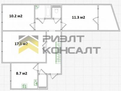 Продажа квартиры Омск. улица Лукашевича, 27