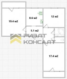 Продажа квартиры Омск. проспект Мира, 173/3