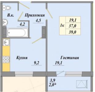 Продажа новостройки Омск. пос. Биофабрика, д. 18, корп. 2