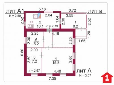 Продажа дома Омск. 3-й проезд Челюскинцев