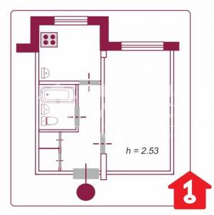 Продажа квартиры Омск. улица Романенко, 16А