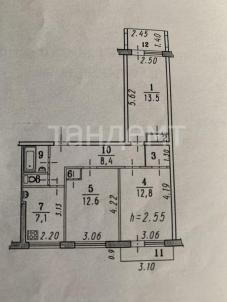 Продажа квартиры Омск. Заозёрный, Заозерная, 22 к 1