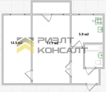 Продажа квартиры Омск. улица Учебная, 185