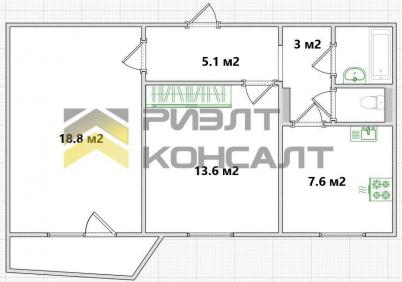 Продажа квартиры Омск. улица Омская, 119