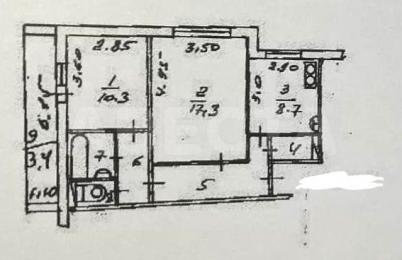 Продажа квартиры Омск. ул. Степанца, 6