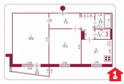 Продажа квартиры Омск. проспект Комарова, 3