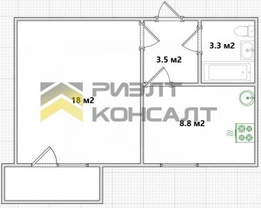 Продажа квартиры Омский. Троицкое. бульвар Школьный, 1