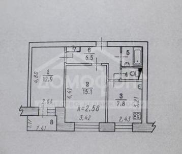 Продажа квартиры Омск. Комкова, 2