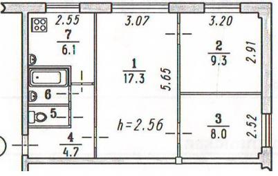 Продажа квартиры Омск. Таллинская улица 74