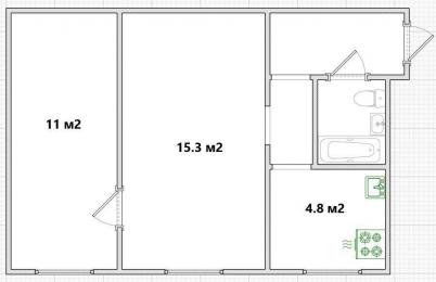 Продажа квартиры Омск. улица 1-я Шинная, 61