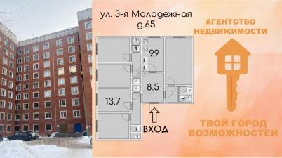 Продажа квартиры Омск. Молодежная 3-я, 65 Продажа квартиры Омск. Молодежная 3-я, 65