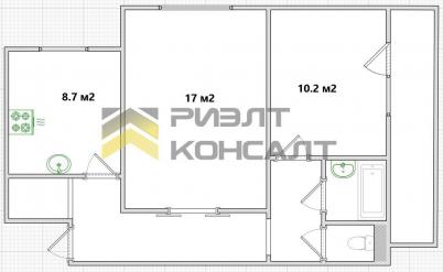 Продажа квартиры Омск. улица Конева, 26