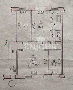 Продажа квартиры Омск. 6-й Кирпичный завод, 8